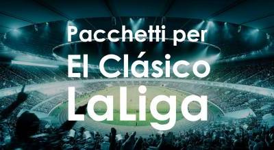 Pacchetti completi per assistere a Real Madrid–FC Barcelona | Non perdetevi El Clásico del 26 ottobre